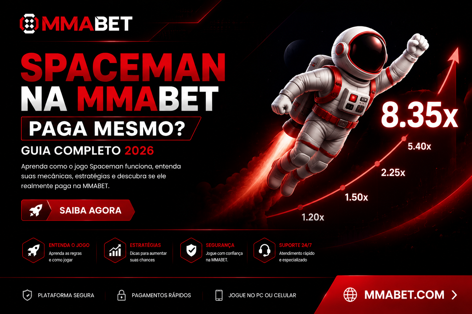 Spaceman na MMABET Paga Mesmo? Guia Completo 2026