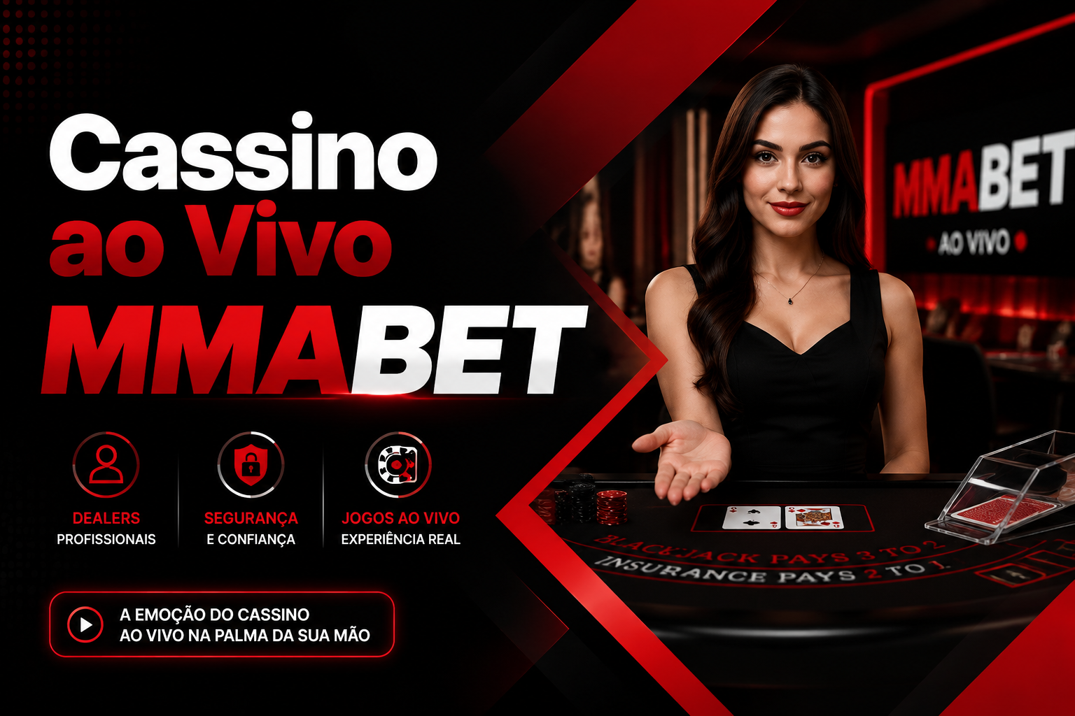 Cassino ao Vivo MMABET: Conheça as Melhores Mesas em 2026