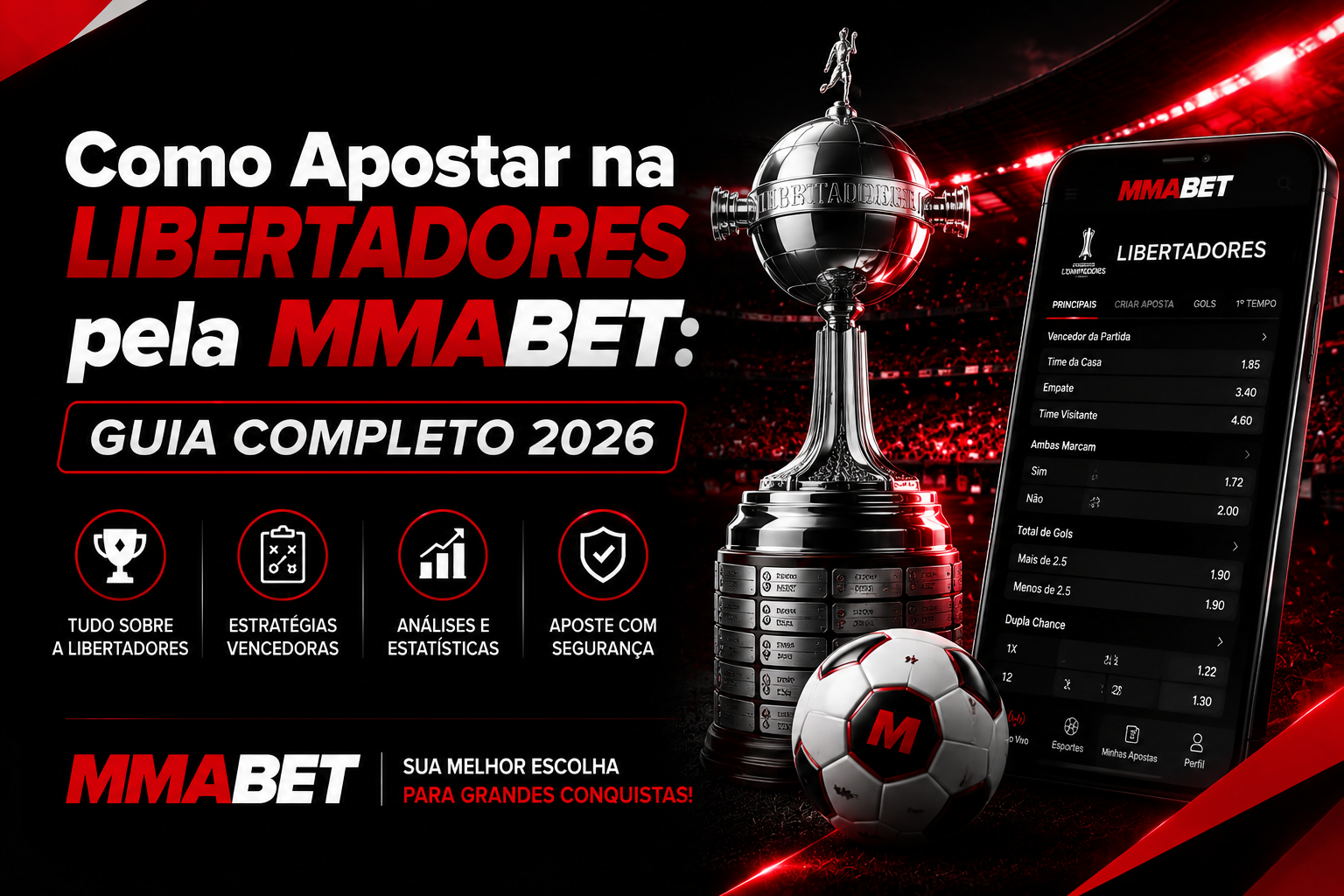 Como Apostar na Libertadores pela MMABET: Guia Completo 2026