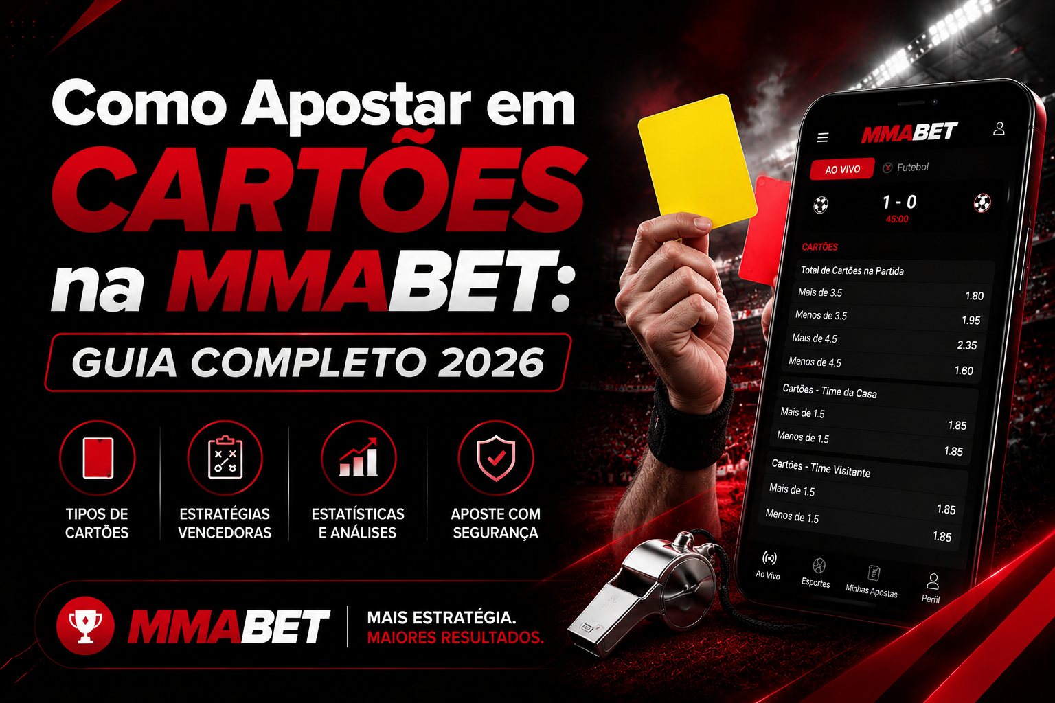 Como Apostar em Cartões na MMABET: Guia Completo 2026