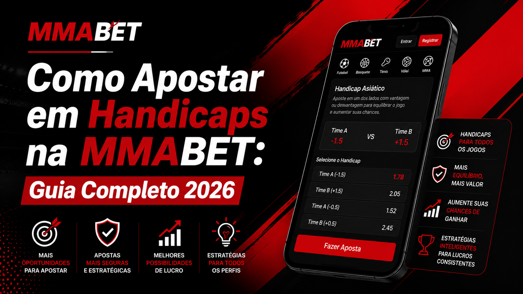 Como Apostar em Handicaps na MMABET: Guia Completo 2026