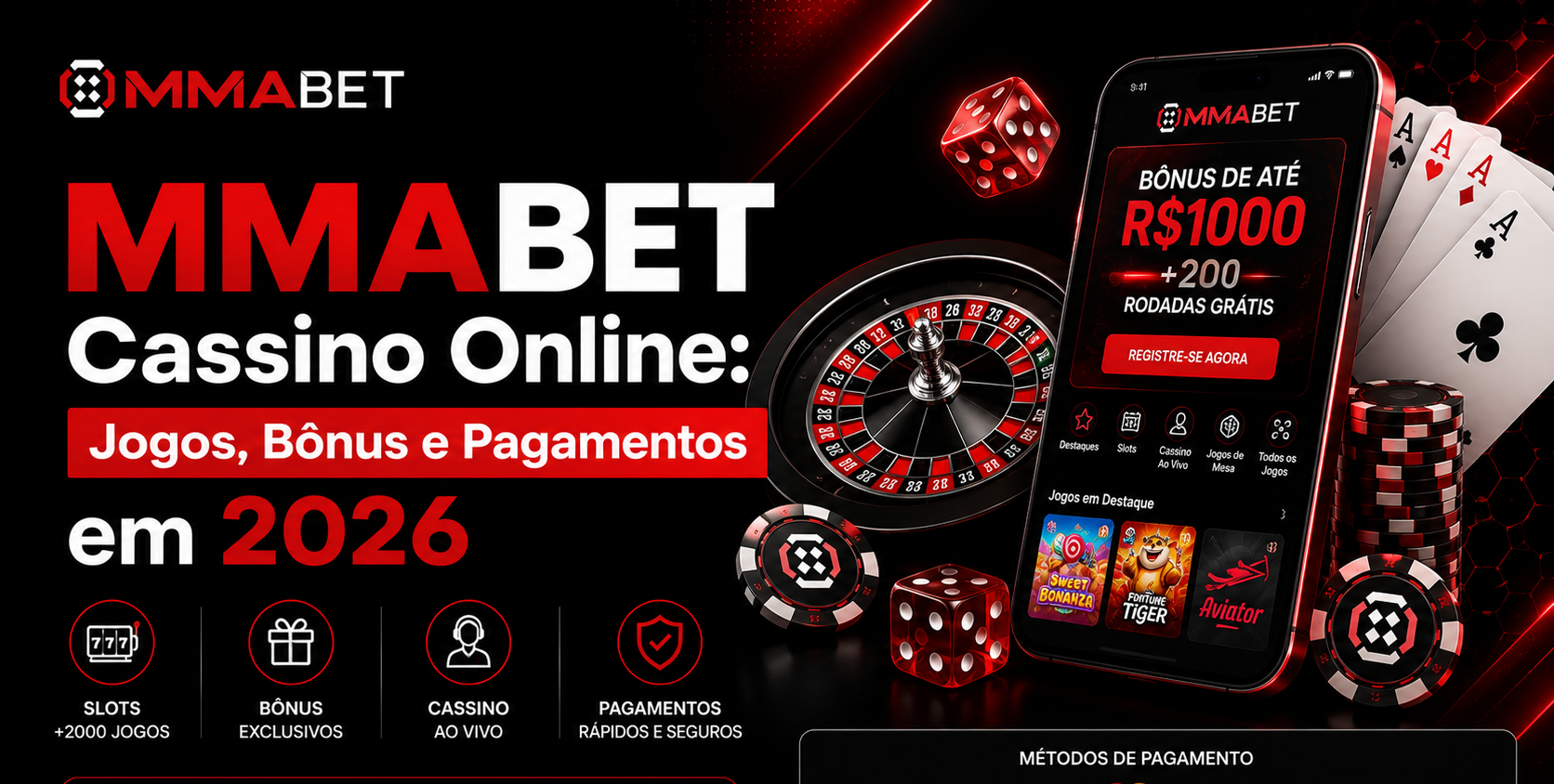 MMABET Cassino Online: Jogos, Bônus e Pagamentos em 2026