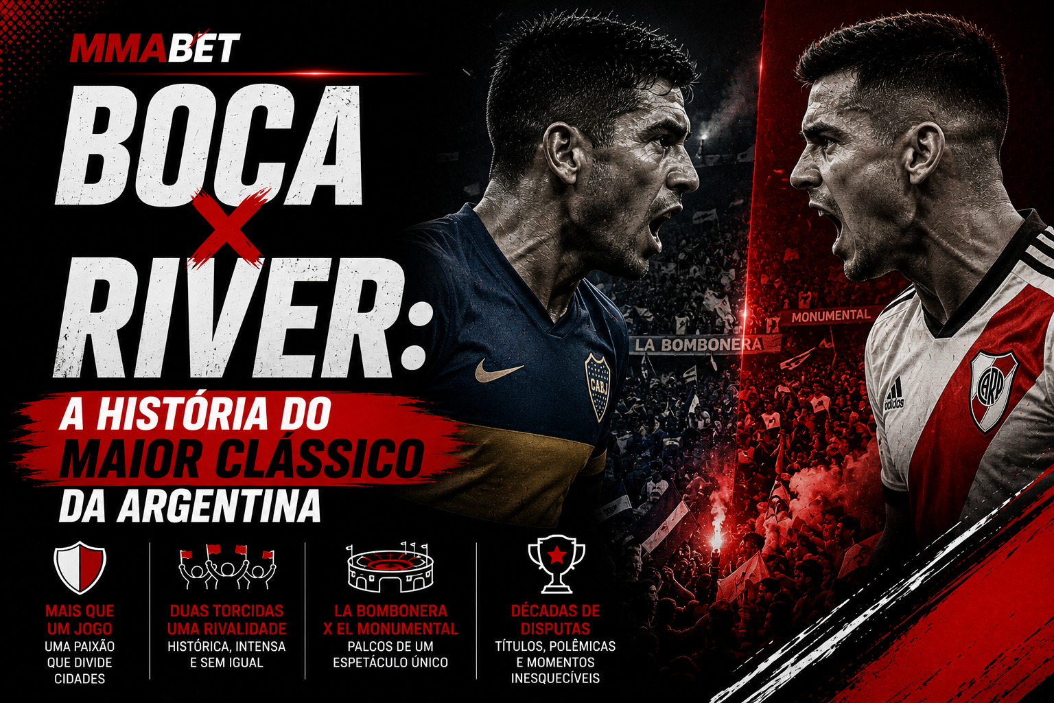 Boca x River: a História do Maior Clássico da Argentina