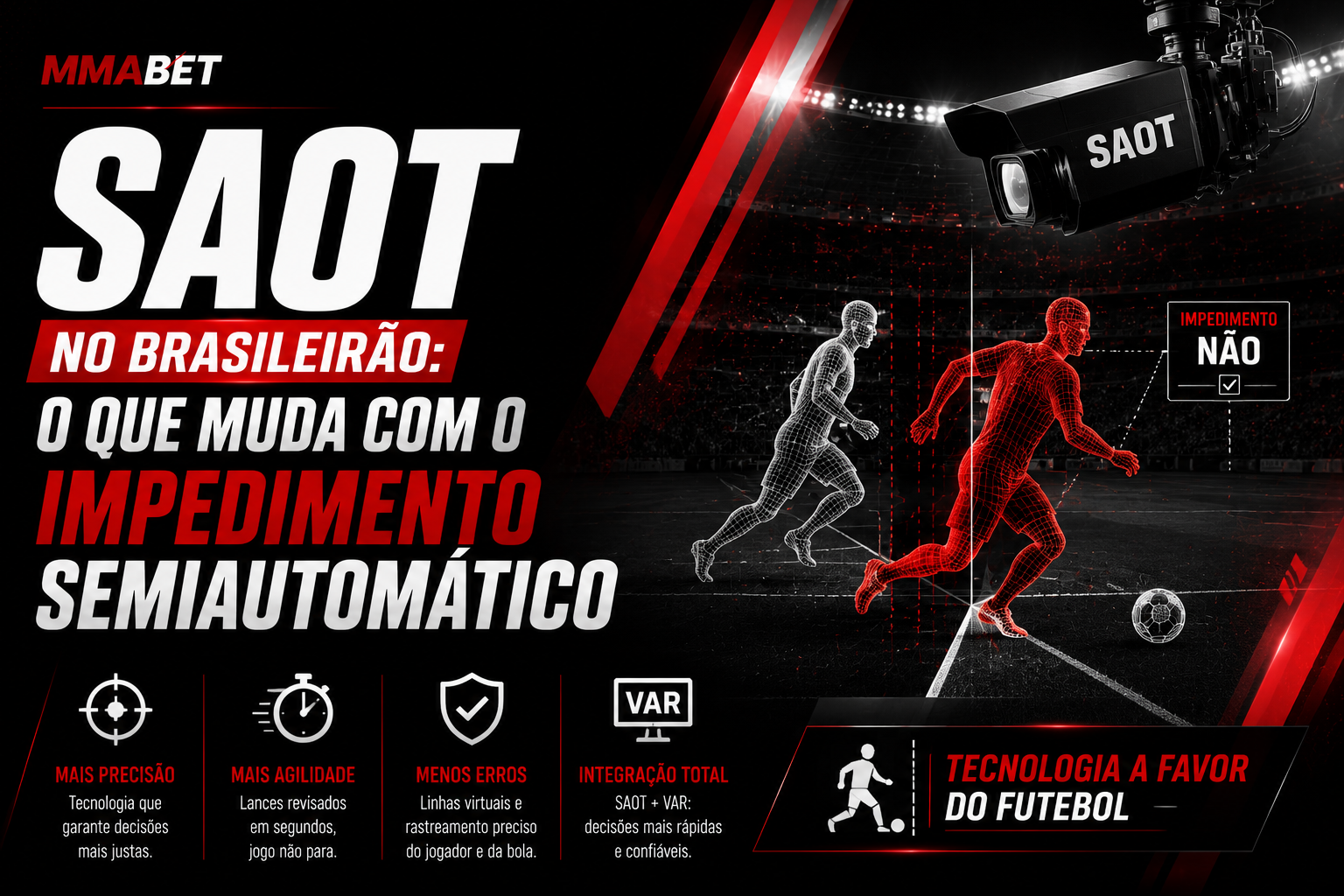 SAOT no Brasileirão: O Que é o Impedimento Semiautomático