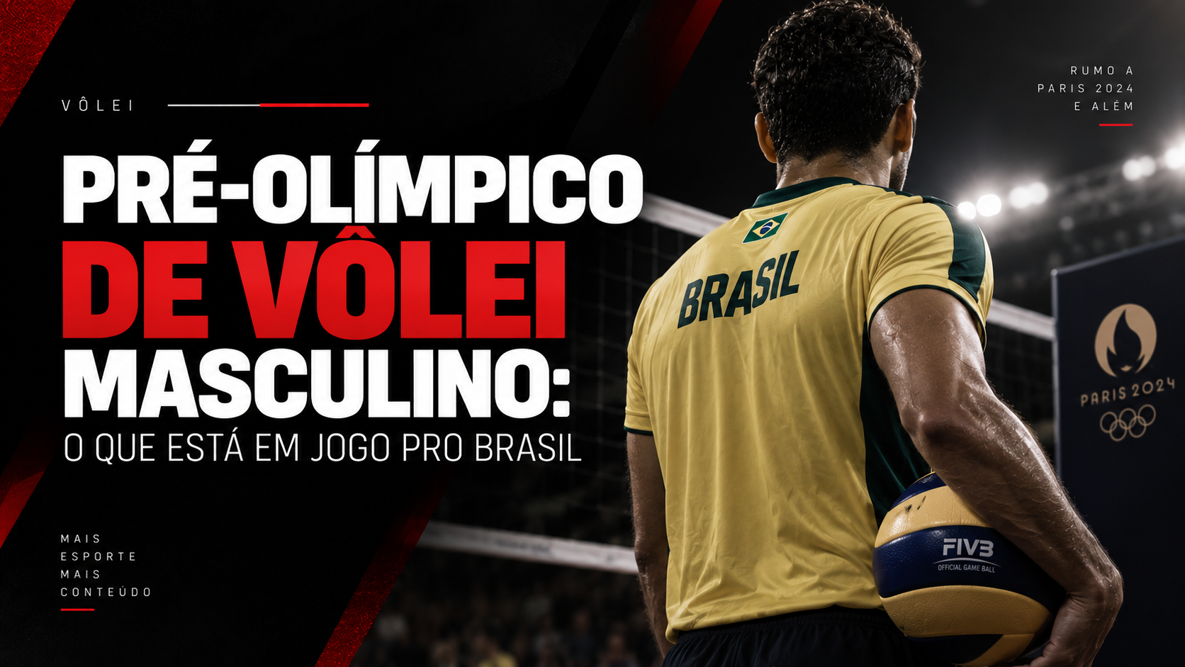 Pré-Olímpico de vôlei masculino: o que está em jogo pro Brasil