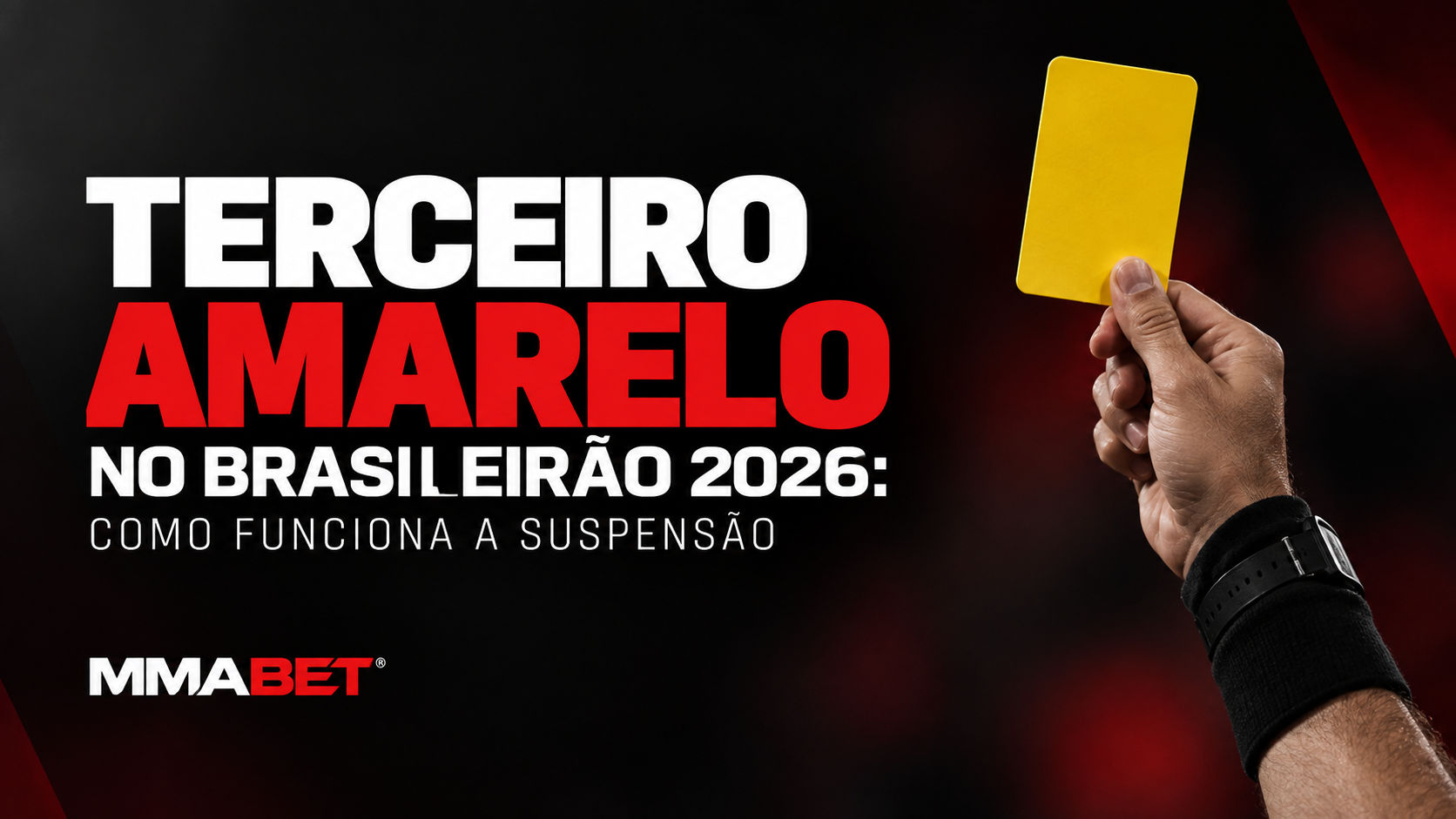 Terceiro amarelo no Brasileirão 2026: como funciona a suspensão