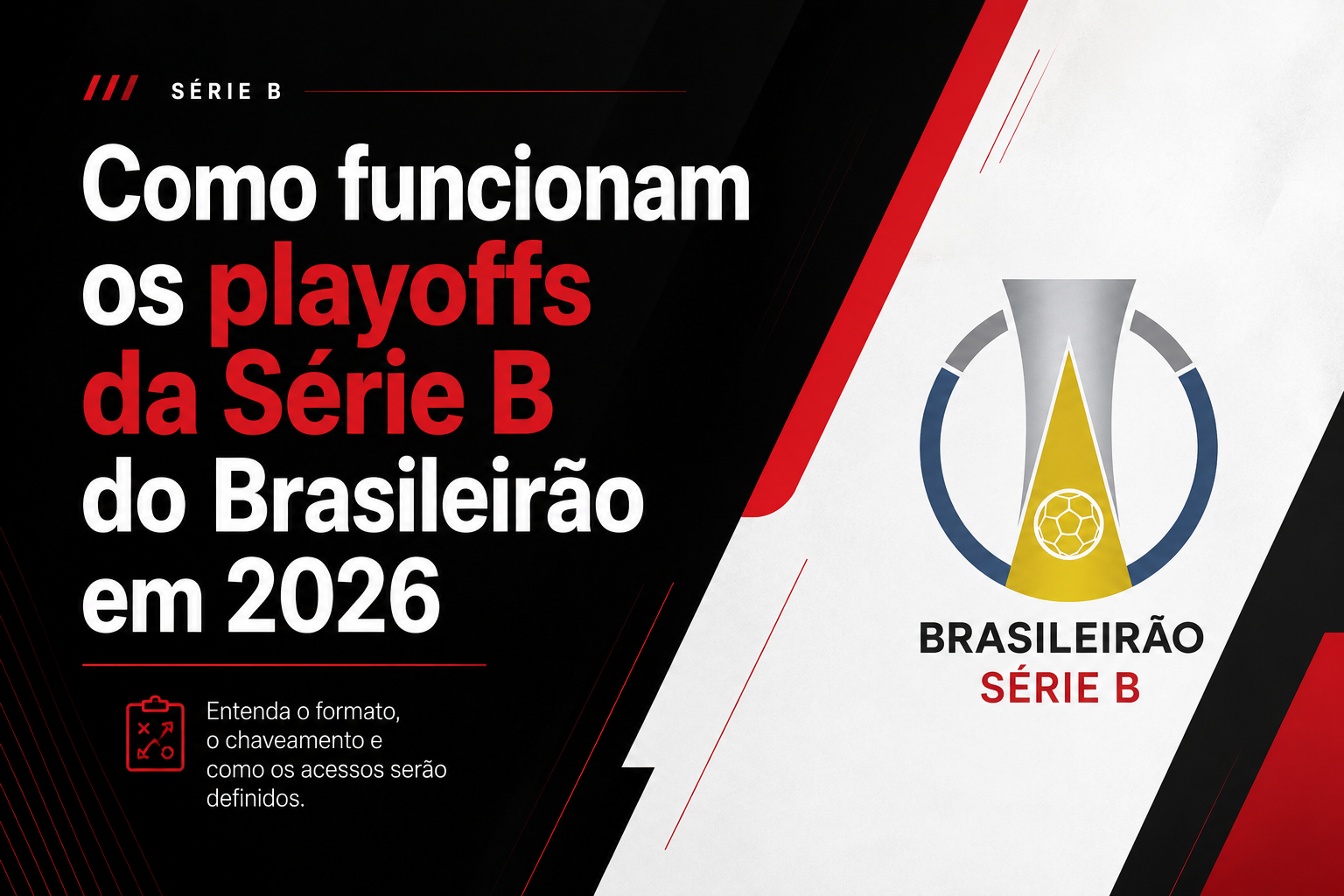 Como funcionam os playoffs da Série B do Brasileirão em 2026